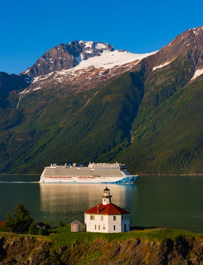 Un crucero de la Norwegian Cruise Line por Alaska.