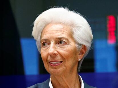 Christine Lagarde, presidenta del BCE.