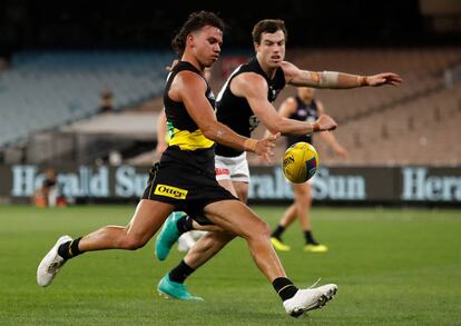 Richmond y Carlton han disputado a puerta cerrada el primer partido de la temporada.