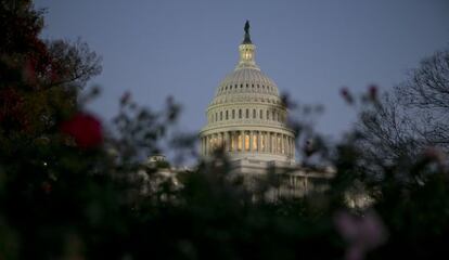 El Capitolio norteamericano, en receso por la festividad de Acci&oacute;n de Gracias. / Andrew Harrer (Bloomberg)