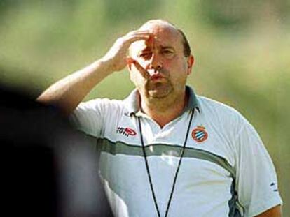 Paco Flores, el entrenador del Espanyol.