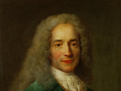 Retrat de Voltaire (1694-1778).