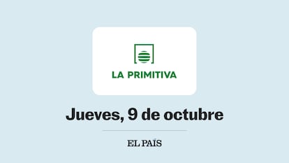 La Primitiva comprobar sorteo del jueves 9 de octubre de 2025