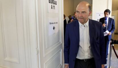 El ministro de Econom&iacute;a franc&eacute;s, Pierre Moscovici.