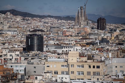 Imagen de Barcelona tomada desde Montjuic.