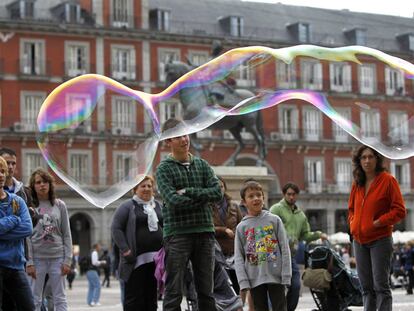 Día festivo en Madrid