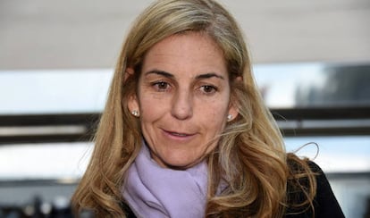 La tenista Arantxa Sánchez Vicario.