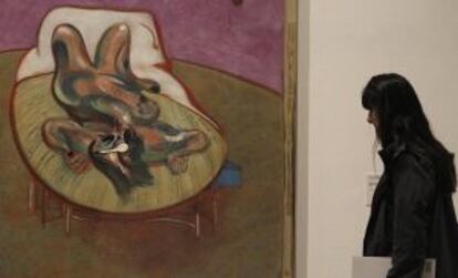 'Figura tumbada', de Francis Bacon