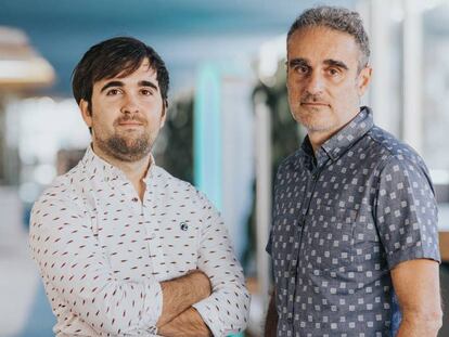 Álvaro Verdoy  e Iban Borràs, fundadores de Sales Layer.