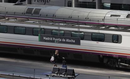 Huelga de Renfe el pasado 31 de julio en la estación de Atocha.