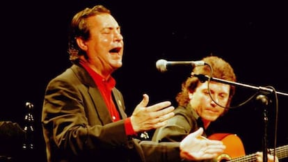 El cantaor Manuel Mairena, en una imagen de 1998.