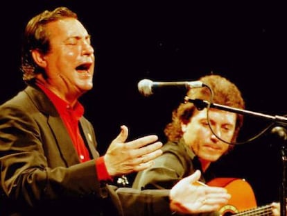 El cantaor Manuel Mairena, en una imagen de 1998.