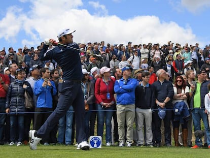 Rahm, este sábado en el Open de España.