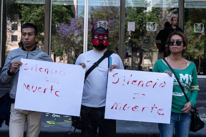 Protesta por medicamentos para VIH