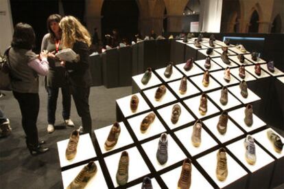 exposición de calzado de la firma catalana Munich.