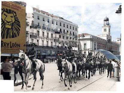 Una de las obras expuestas en la exposici&oacute;n &#039;Madrid, qu&eacute; bien resistes&#039;.