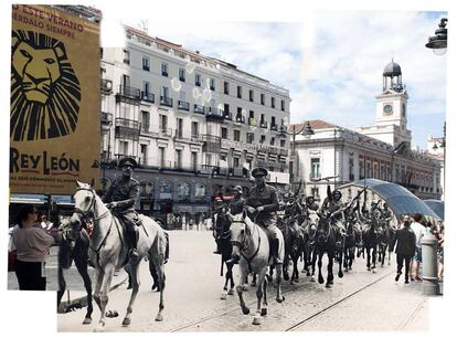 Una de las obras expuestas en la exposici&oacute;n &#039;Madrid, qu&eacute; bien resistes&#039;.