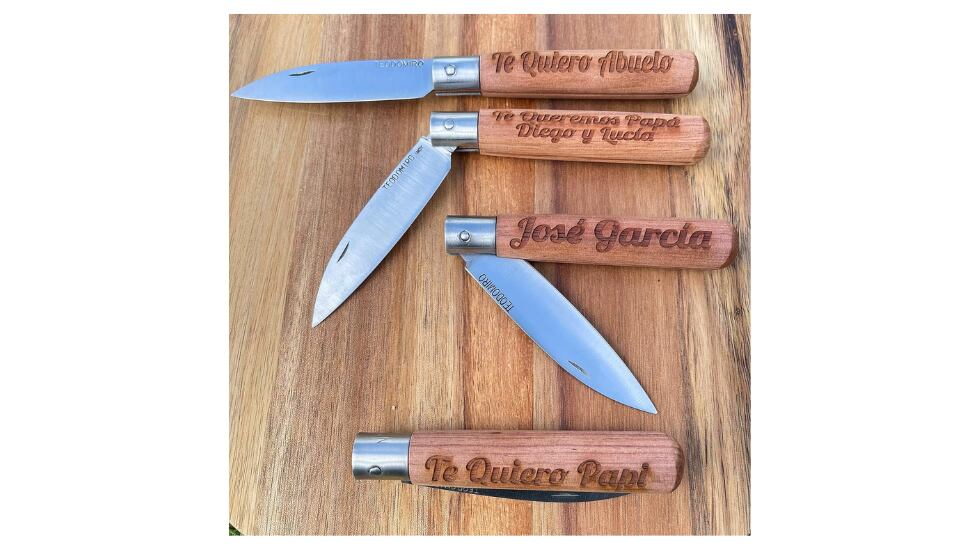 Navaja personalizable.