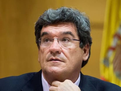 El Ministro de Inclusión, Seguridad Social y Migraciones, José Luis Escrivá.