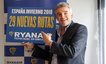 Michael O'Leary, presidente de Ryanair.