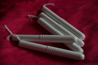 tampones para la menstruación