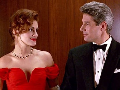 Julia Roberts y Richard Gere en una escena de la película 'Pretty Woman' (1990).