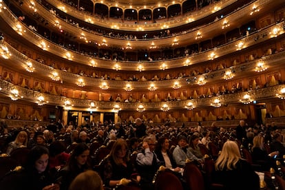 El teatro lleno en el marco de los 100 años del Ballet Estable.