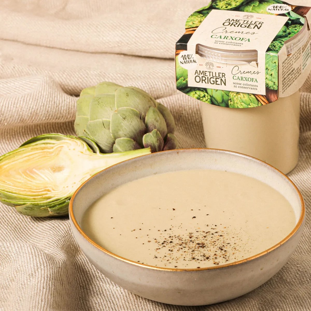 Comer buena alcachofa sin pelarla es posible