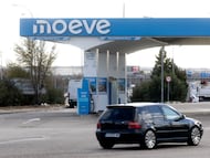 Una estación de servicio de Moeve, a 12 de diciembre de 2024, en Getafe, Madrid (España).