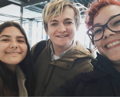 Foto publicada en Instagram por dos chicas que coincidieron con Jack Gleeson en el trayecto en avión (en turista) Málaga-Dublín.