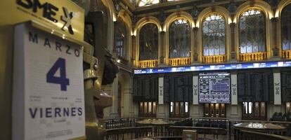 La Bolsa española sufre gran volatilidad.