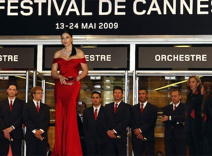 Monica Bellucci, en el Festival de Cannes.