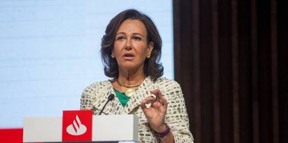 Ana Botín, presidenta del Banco Santander.