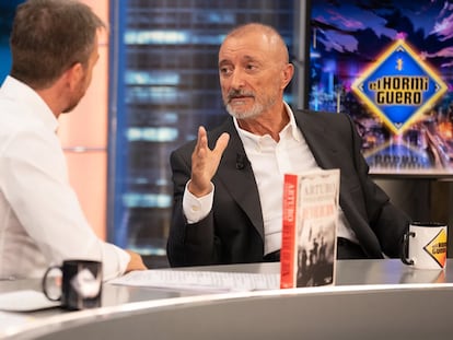 Arturo Pérez Reverte en 'El Hormiguero'.