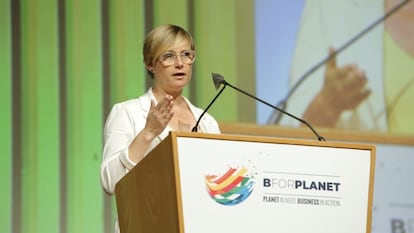 Virginia Guinda, vicepresidenta y portavoz de la organización catalana Foment del Treball.