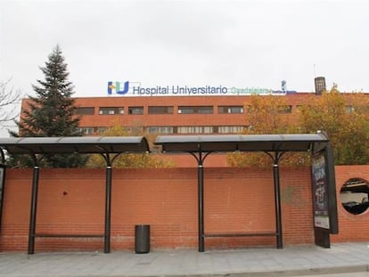 Fachada del hospital de Guadalajara.