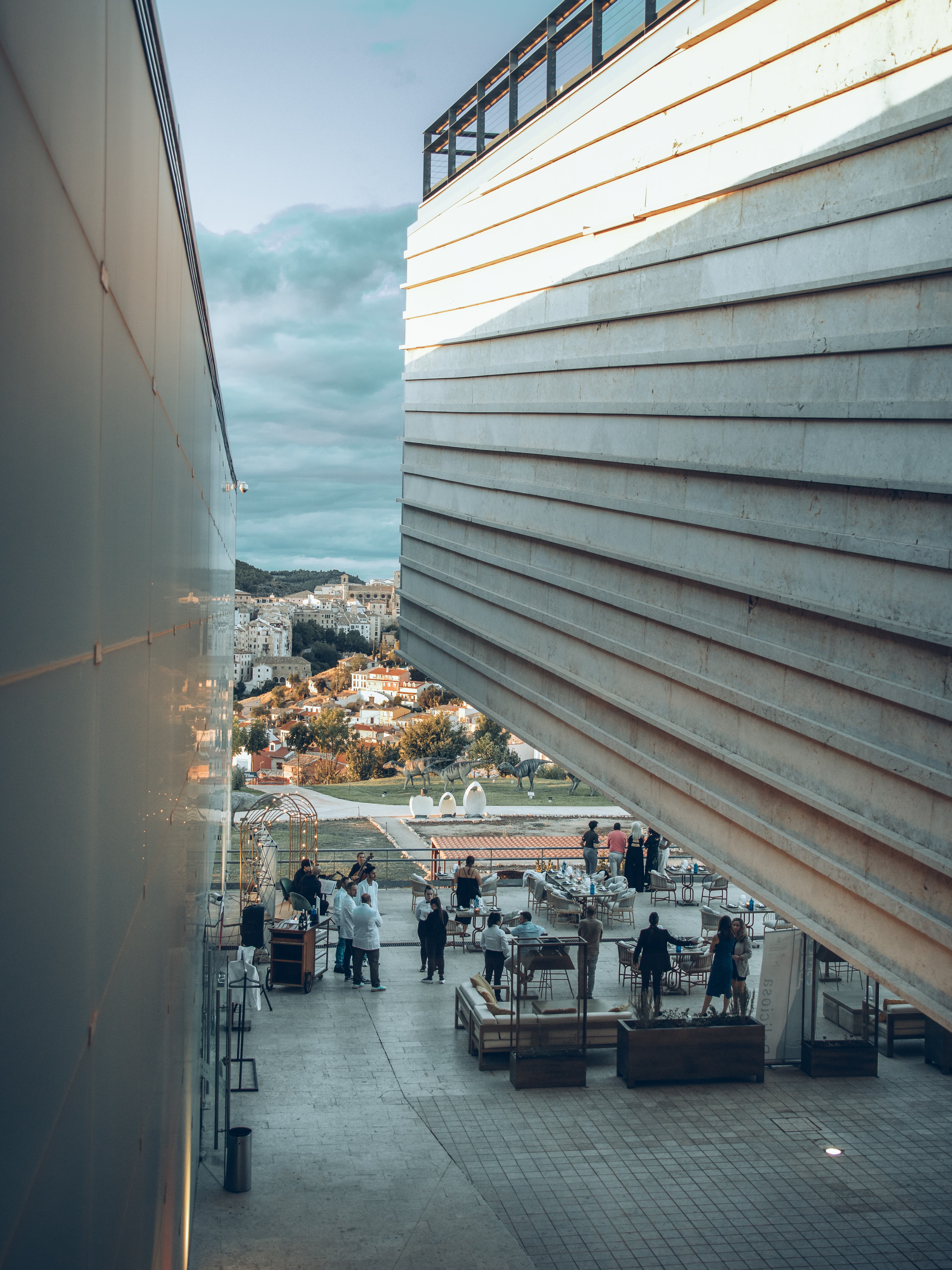 Cena organizada en el Museo Panteológico de Castilla-La Mancha en el barrio conquense de los Tiradores. 