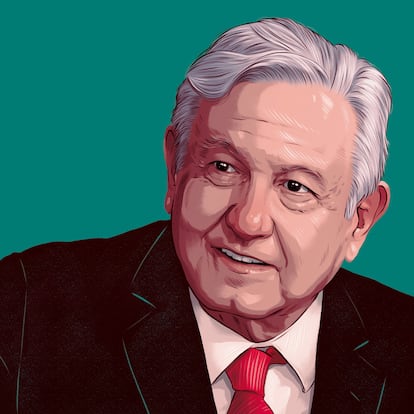 Andrés Manuel López Obrador dibujo