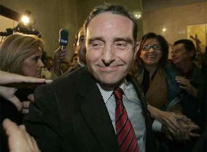 El alcalde de Vila-real, Manuel Vilanova, tras el pleno del martes de la semana pasada.