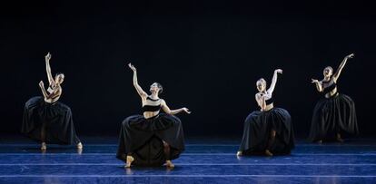 Coreografía Holberg Suite, una de las obras que la CDN pondrá en escena en Alcobendas.