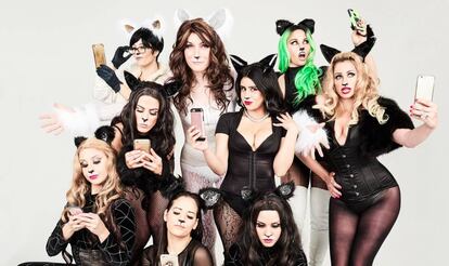 Las protagonistas del musical &#039;Katdashians&#039;.