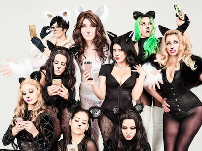 Las protagonistas del musical &#039;Katdashians&#039;.