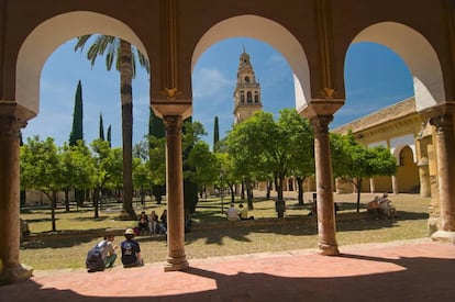 El patio de los naranjos, en la mezquita-catedral de Córdoba.