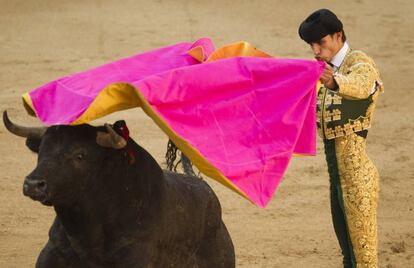 V&iacute;ctor Barrio toreando en Las Ventas durante las fiestas de San Isidro de este a&ntilde;o.