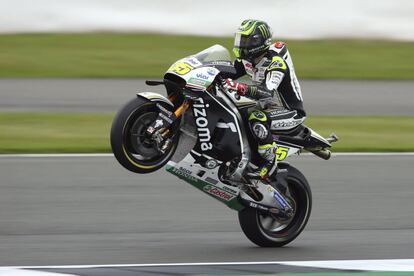 Crutchlow, en Silverstone