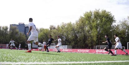 Partidillo entre canteranos en el evento inaugural de LaLiga ProPlayer.