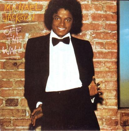 Michael jackson en la portada de 'Off the wall', 1979