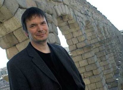 Ian Rankin, ayer en Segovia.