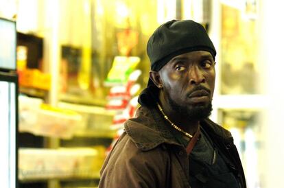 Michael K. Williams, caracterizado como Omar Little en 'The Wire'.