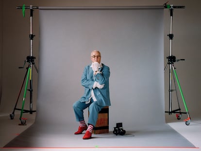 Retrato de Manolo Blahnik, en 2019.